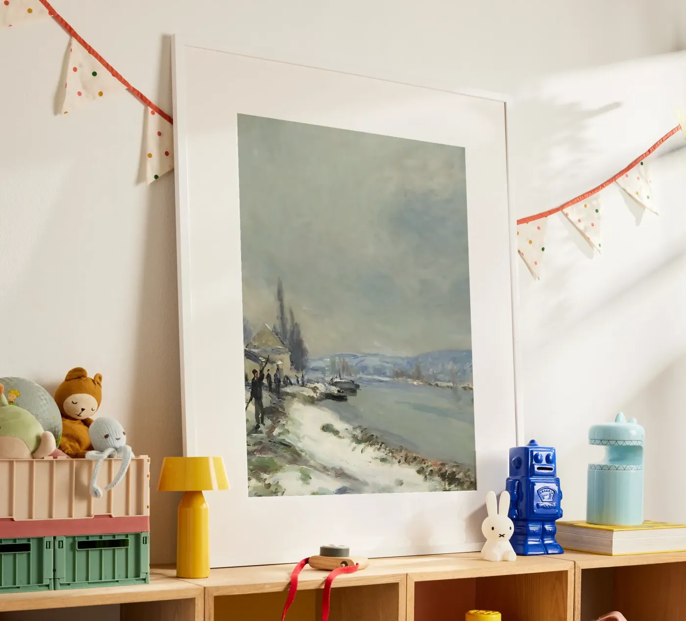 Winter shore Poster von Christmas Vibes 2025