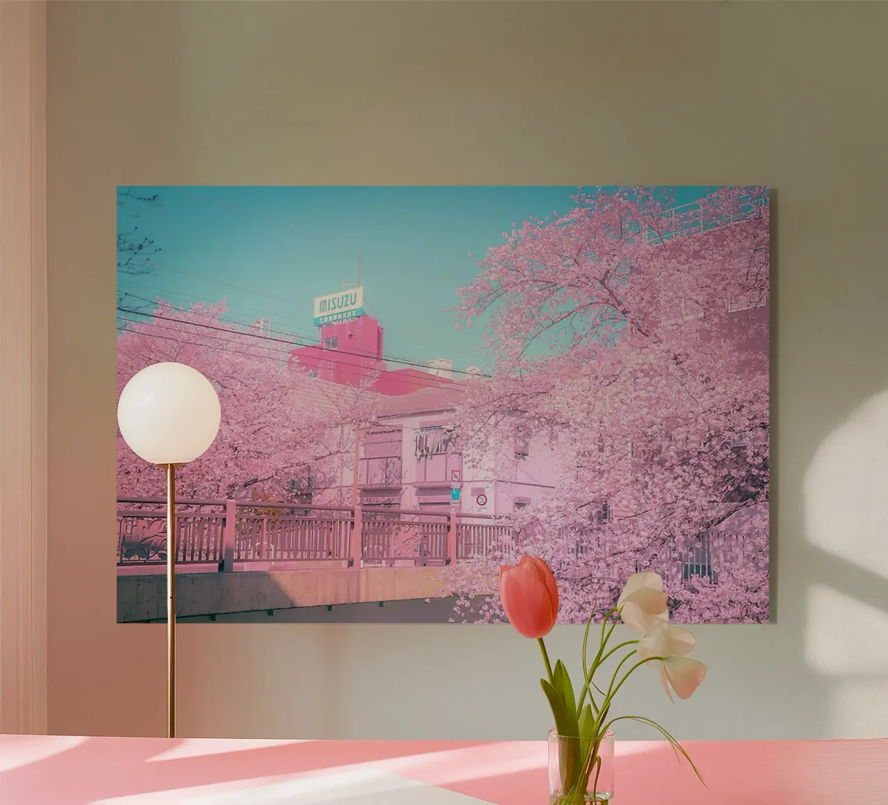 Spring in Tokyo plexiglass da Samuel Leonardo