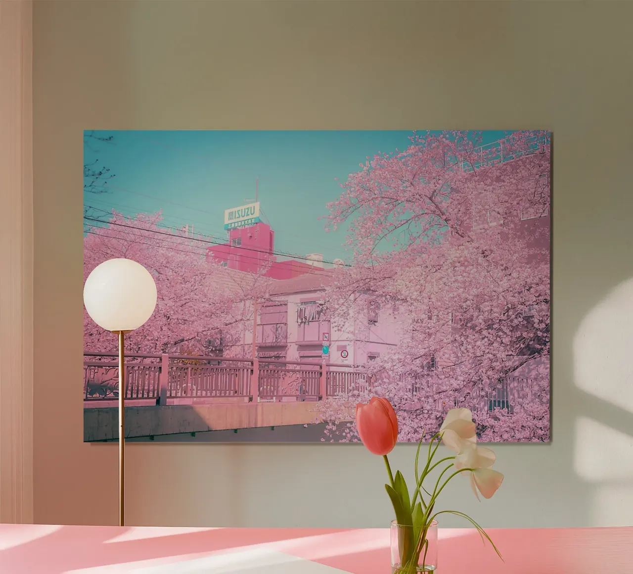 Spring in Tokyo carta hahnemühle da Samuel Leonardo