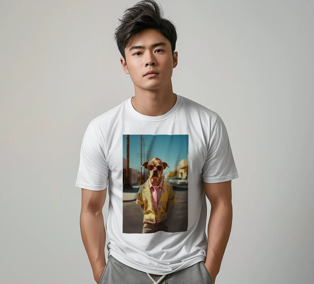 Asher t-shirt da Affiches Chien Originales – Dogland
