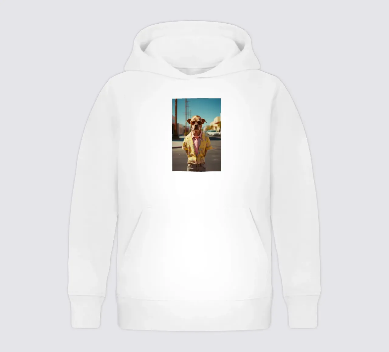 Asher kids hoodie by Affiches Chien Originales – Dogland