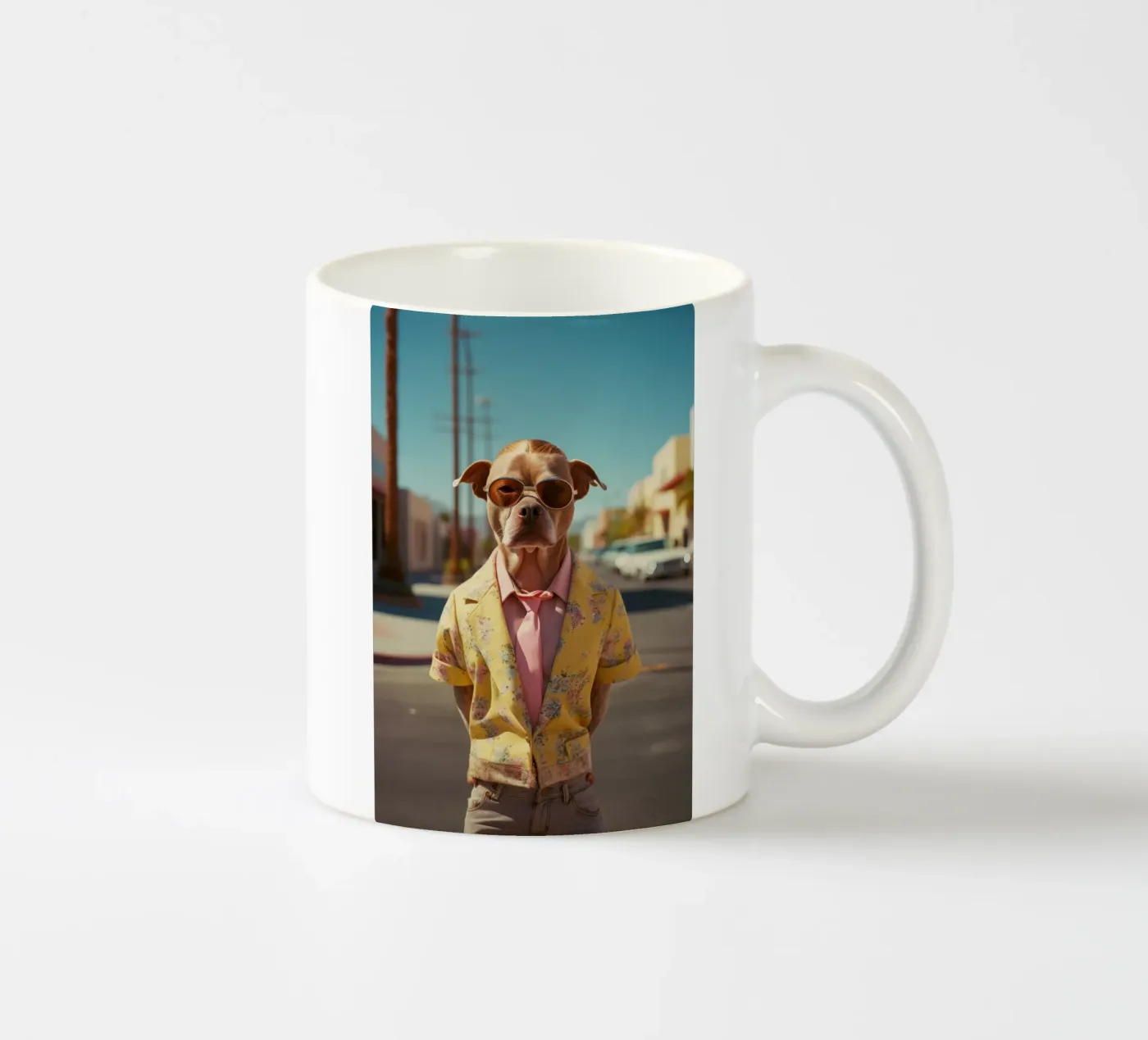Asher Keramik Tasse von Affiches Chien Originales – Dogland