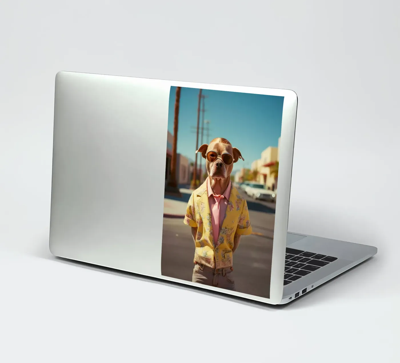 Asher Sticker von Affiches Chien Originales – Dogland