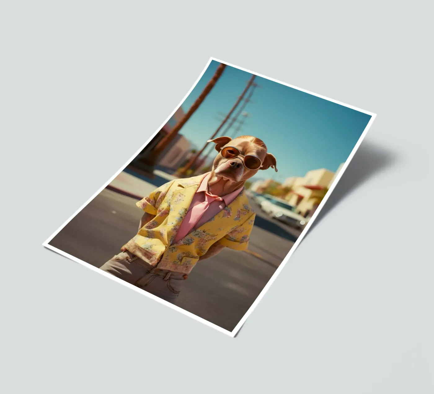 Asher stickervel van Affiches Chien Originales – Dogland