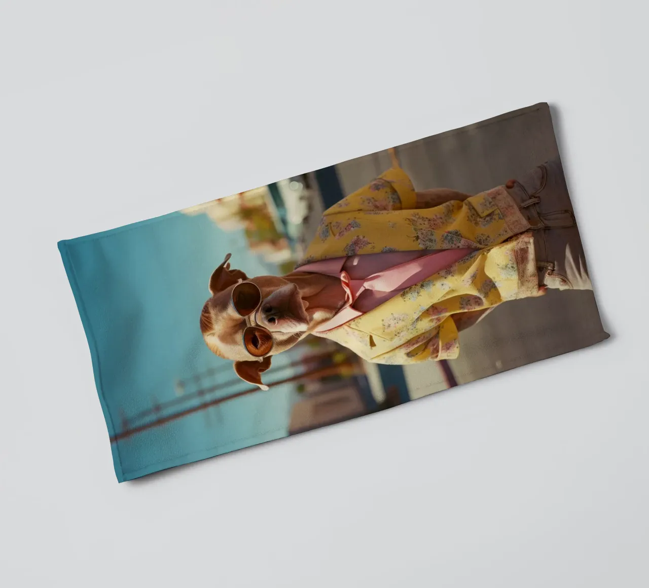 Asher badhanddoek van Affiches Chien Originales – Dogland