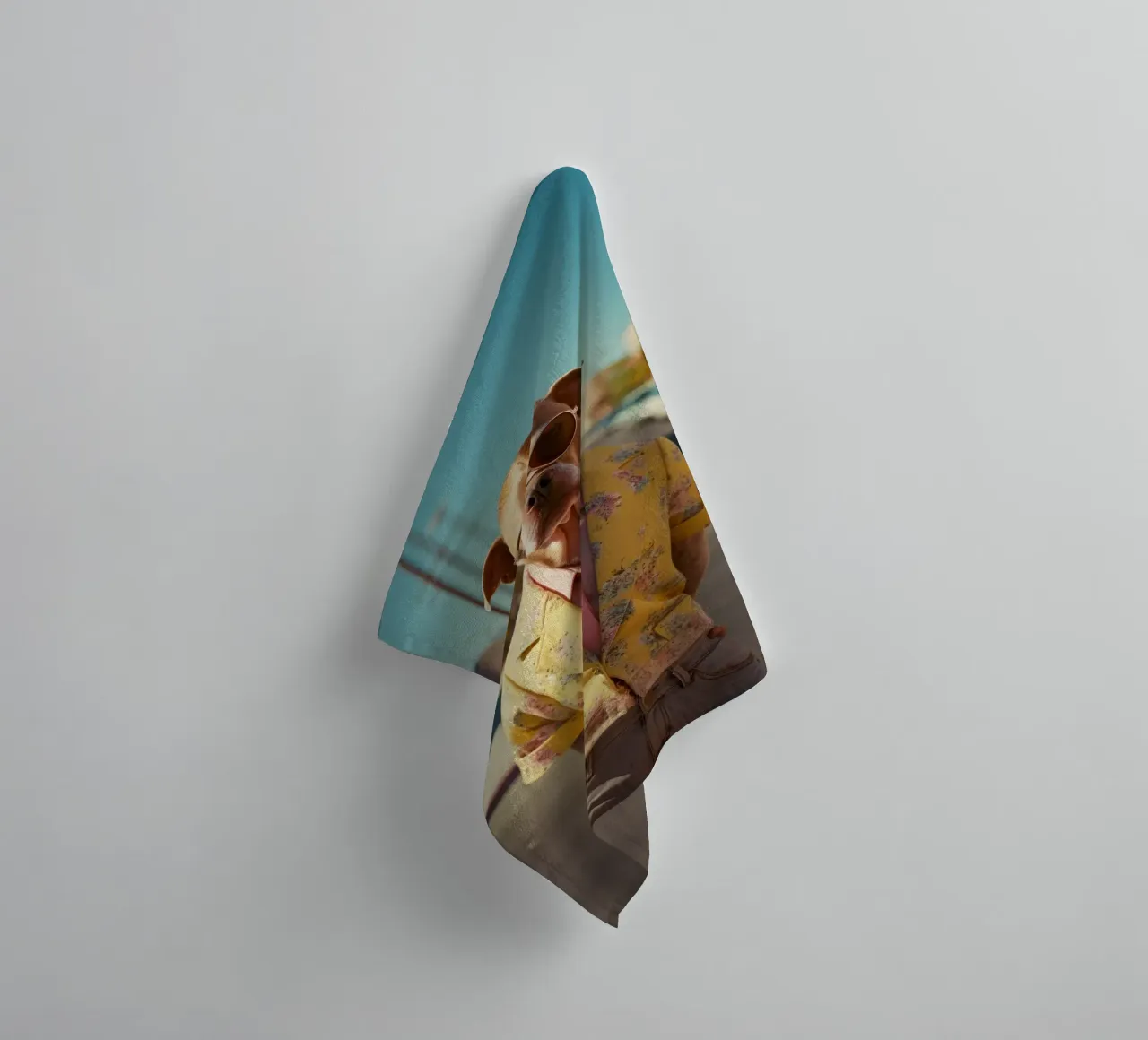 Asher badhanddoek van Affiches Chien Originales – Dogland