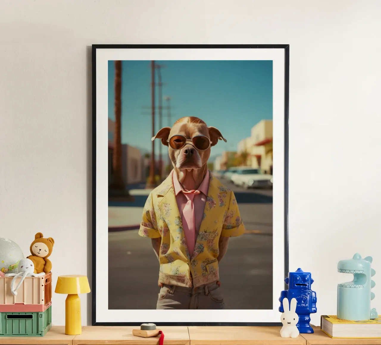 Asher carta hahnemühle da Affiches Chien Originales – Dogland