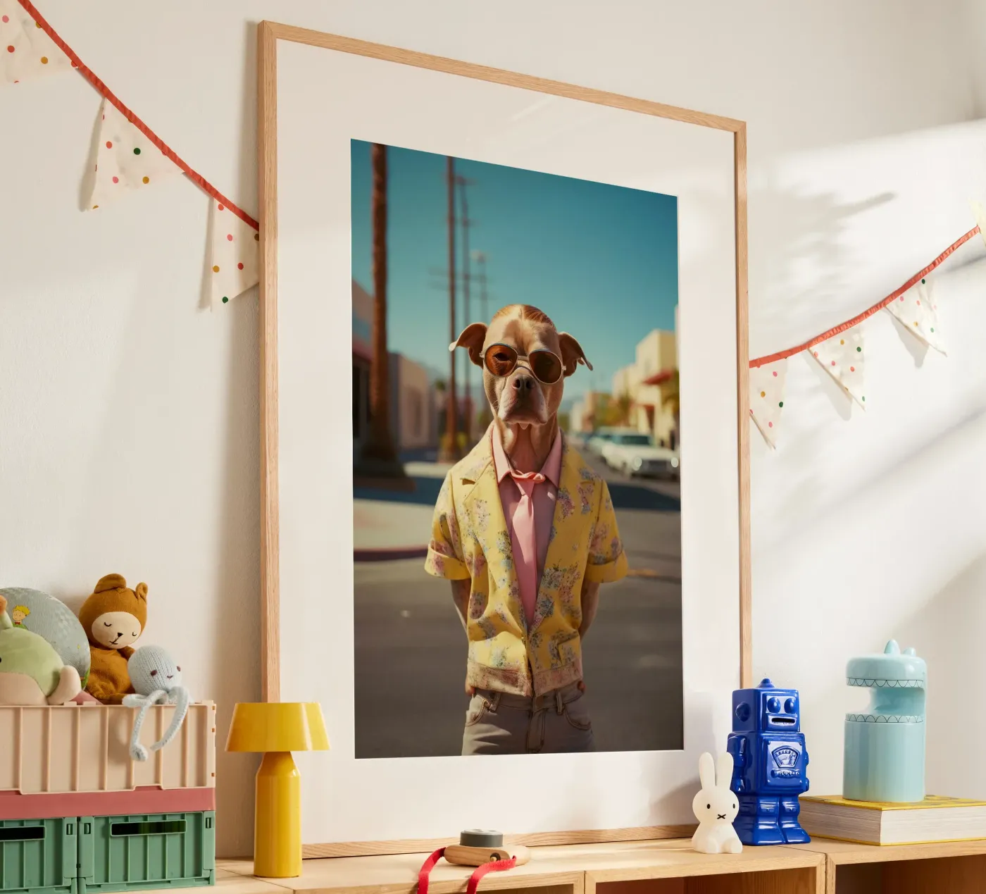 Asher poster da Affiches Chien Originales – Dogland