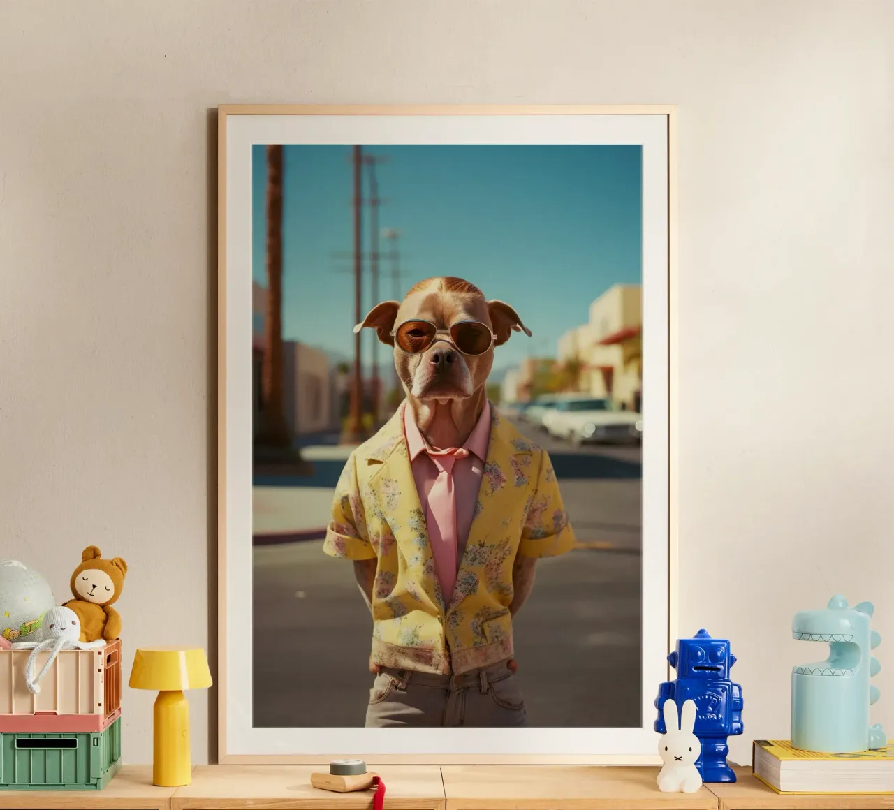 Asher carta hahnemühle da Affiches Chien Originales – Dogland