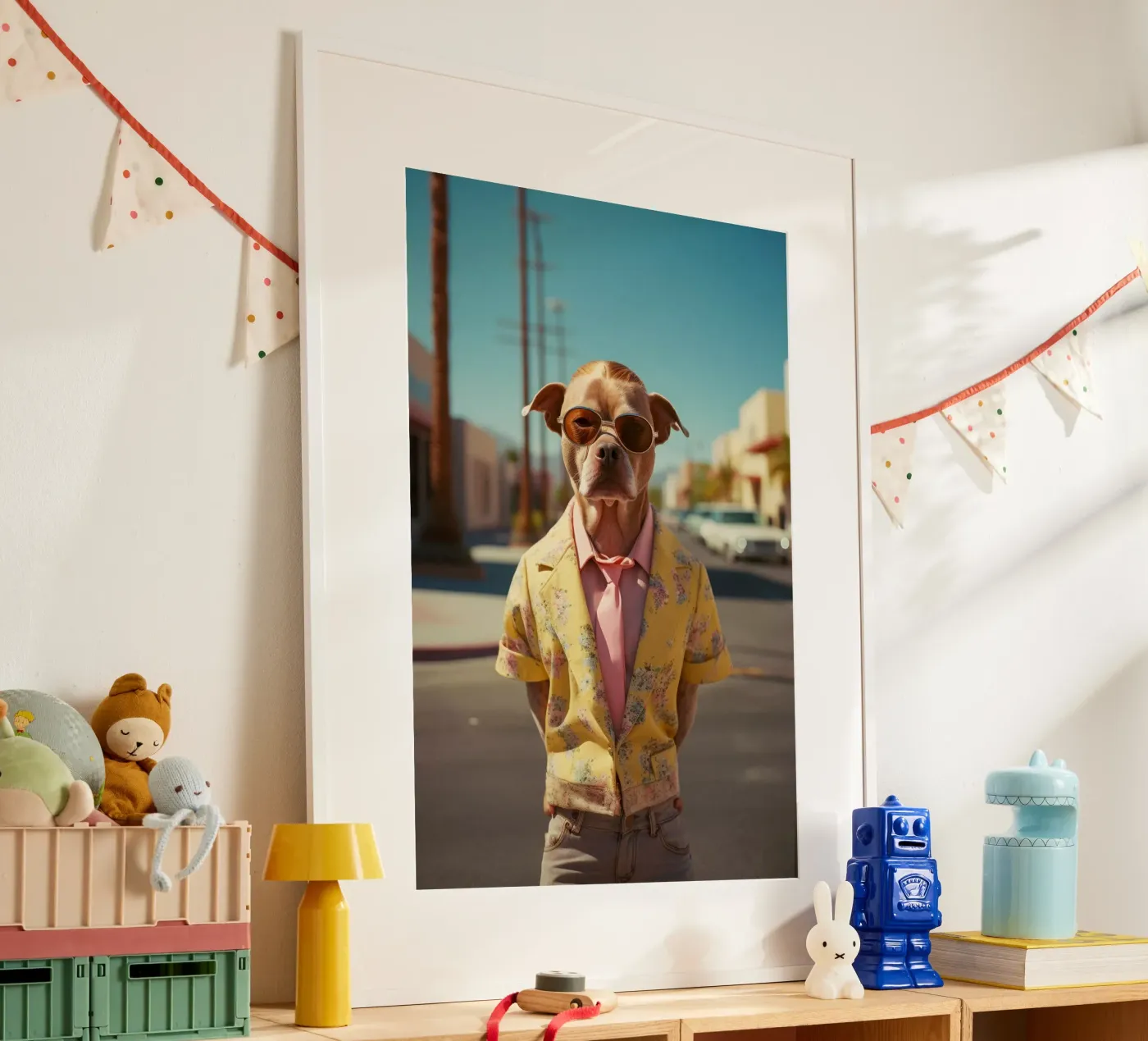 Asher poster da Affiches Chien Originales – Dogland