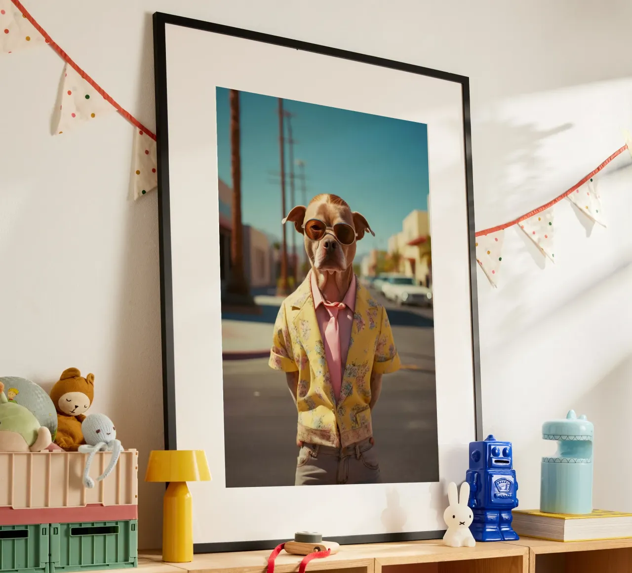 Asher poster da Affiches Chien Originales – Dogland