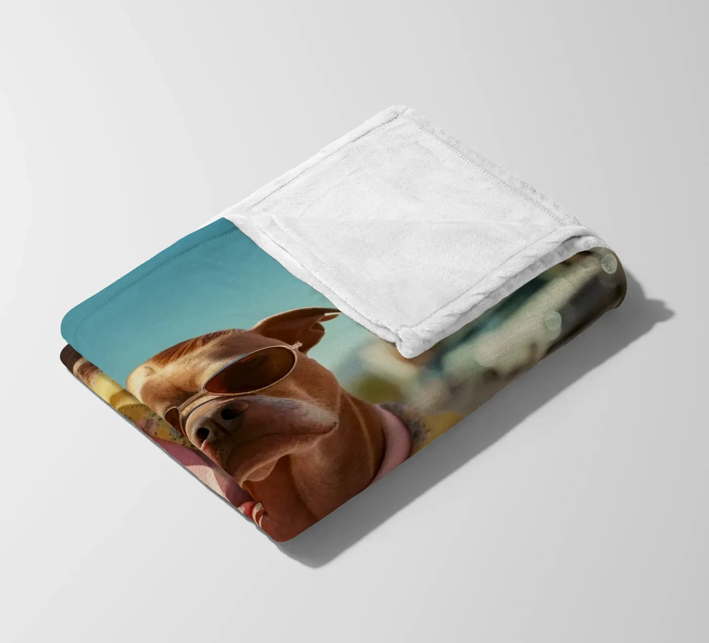 Asher plaid polaire de Affiches Chien Originales – Dogland