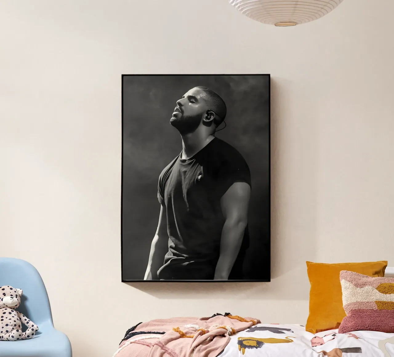 The Weeknd acrylic glass by Music Vibes