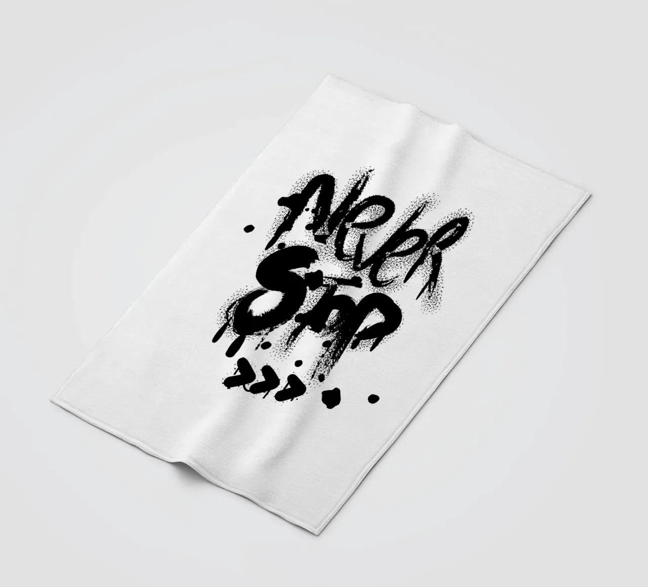 NEVER STOP Fleecedecke von BAWA