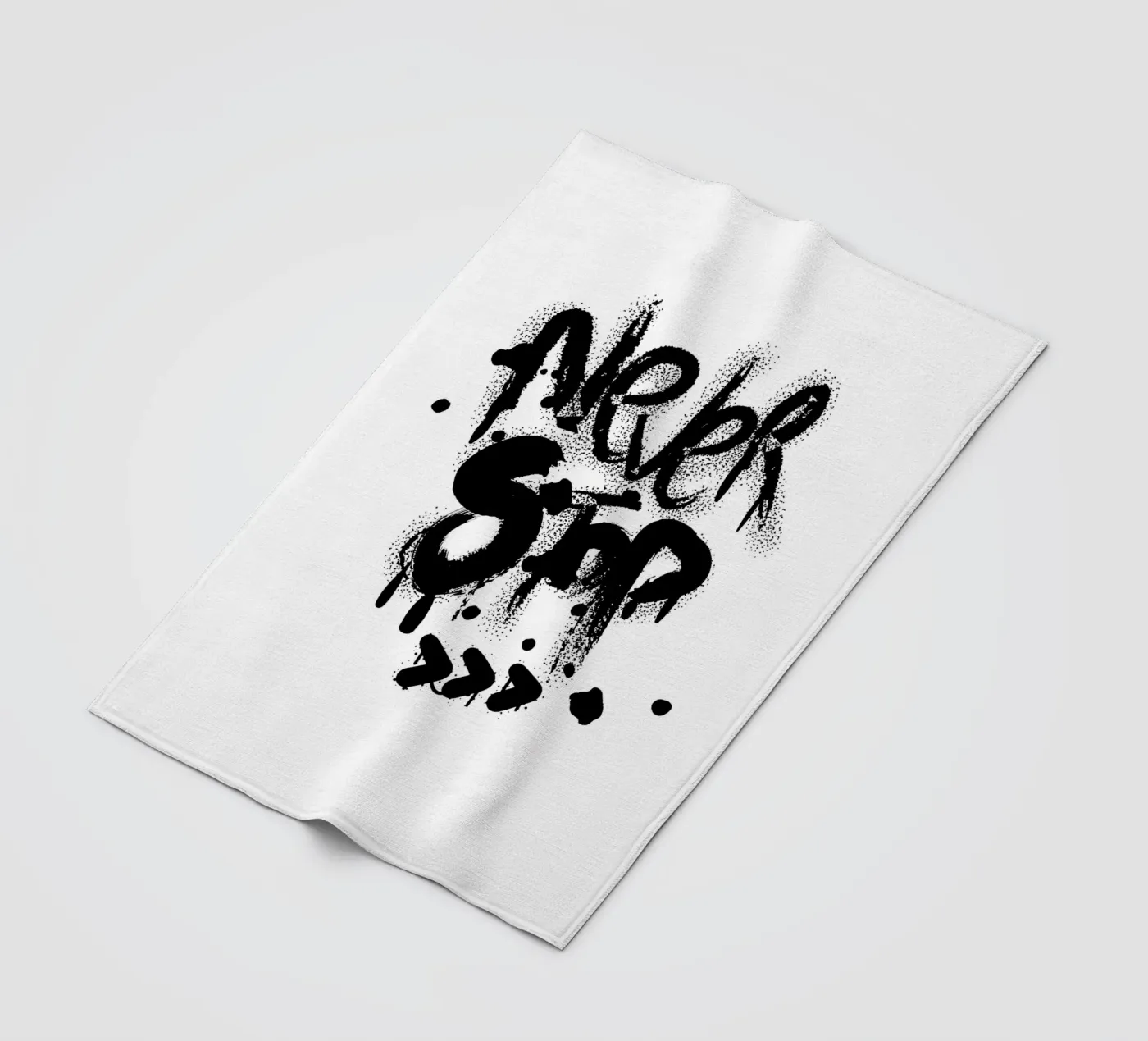 NEVER STOP fleecedeken van BAWA