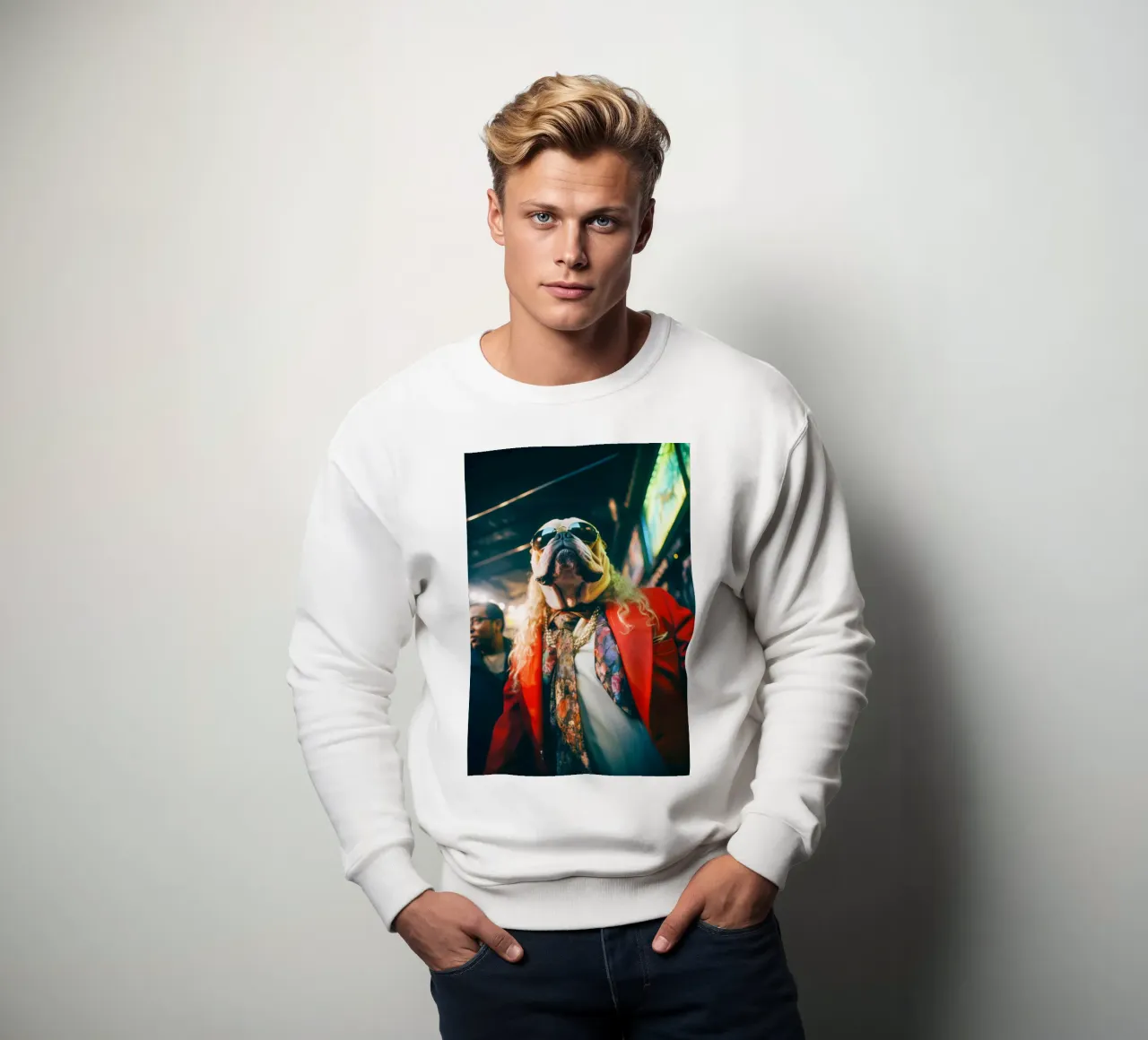 Vinnie felpa da Affiches Chien Originales – Dogland