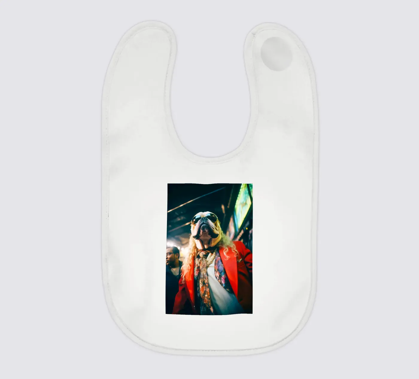 Vinnie Babylätzchen von Affiches Chien Originales – Dogland