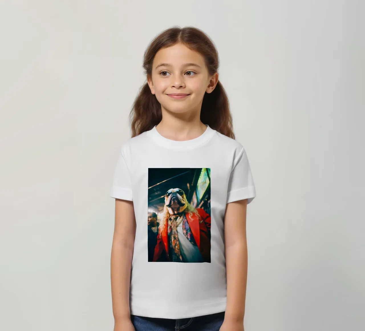 Vinnie t-shirt bambini da Affiches Chien Originales – Dogland