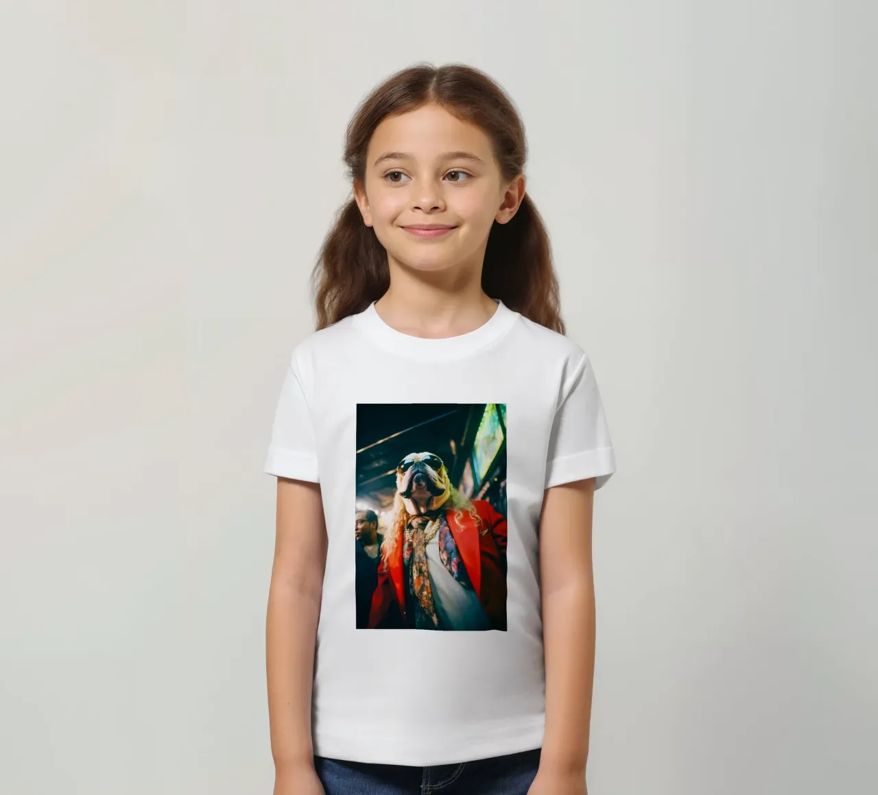 Vinnie t-shirt bambini da Affiches Chien Originales – Dogland