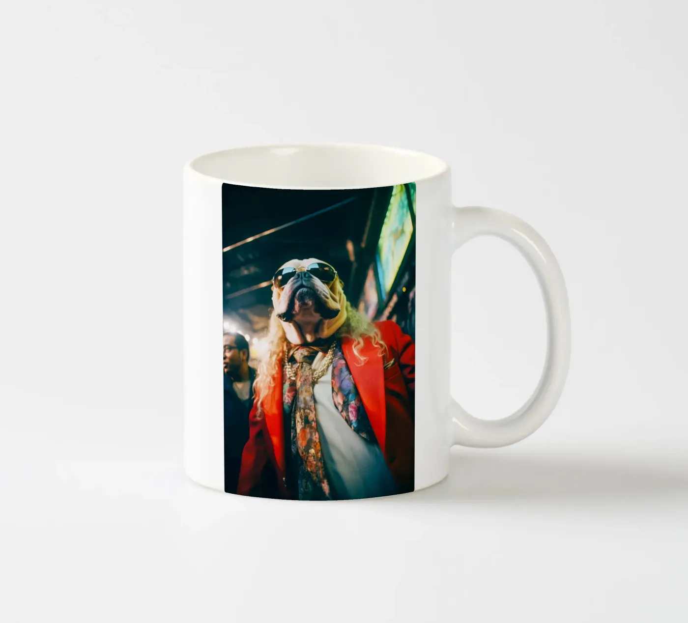 Vinnie ceramic mug by Affiches Chien Originales – Dogland