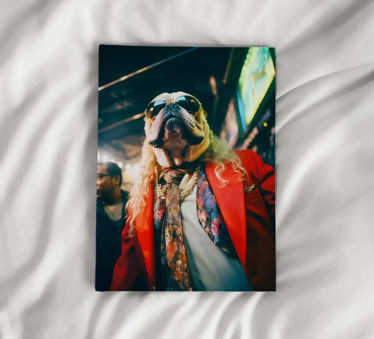 Vinnie notebook by Affiches Chien Originales – Dogland