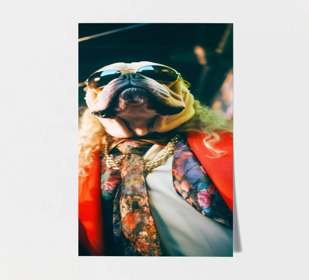 Vinnie sticker sheet by Affiches Chien Originales – Dogland