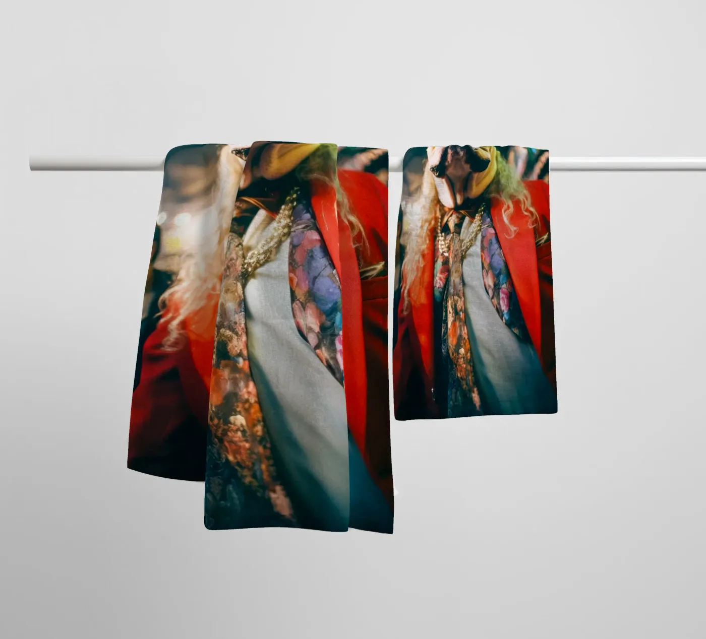 Vinnie badhanddoek van Affiches Chien Originales – Dogland