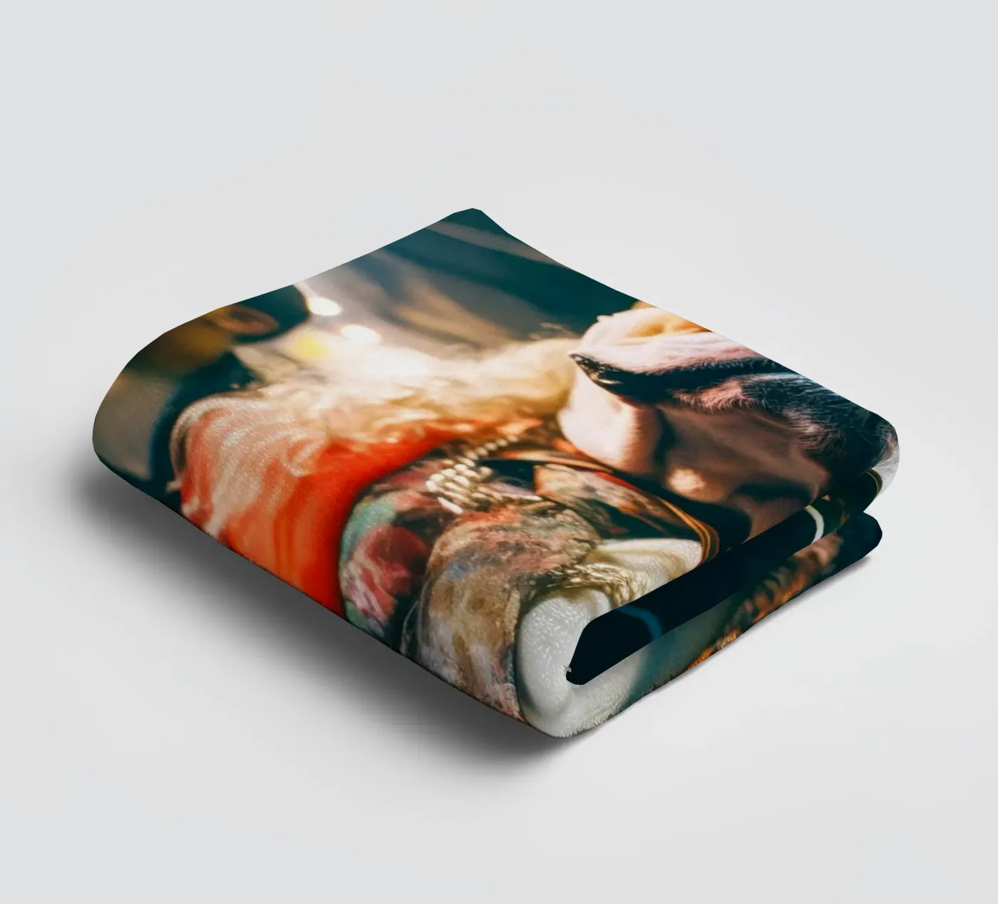 Vinnie badhanddoek van Affiches Chien Originales – Dogland