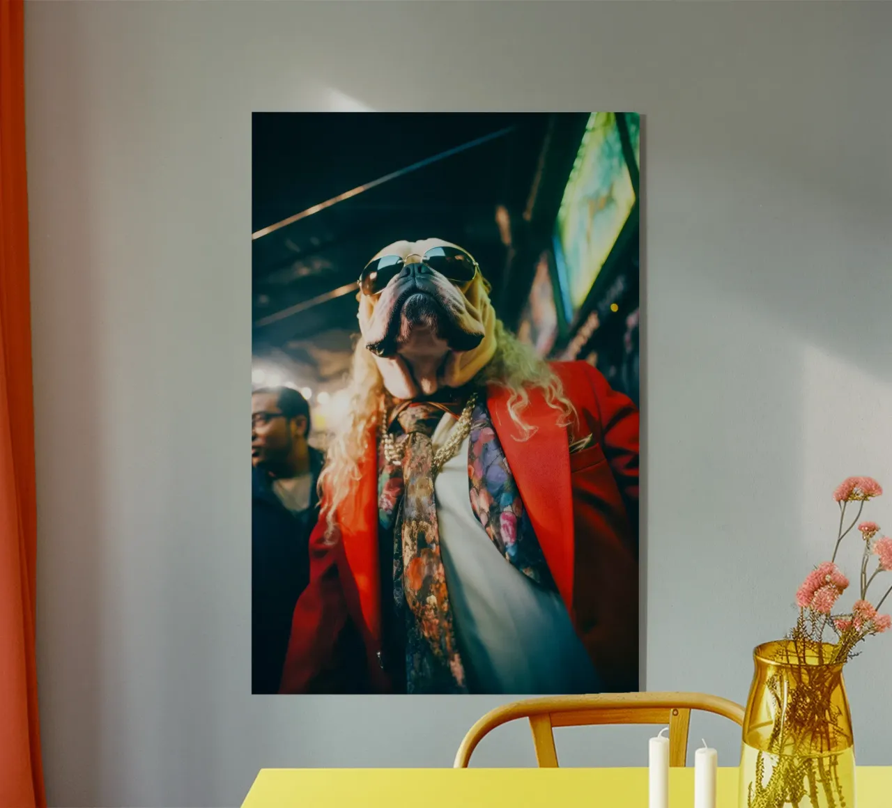 Vinnie plexiglass da Affiches Chien Originales – Dogland