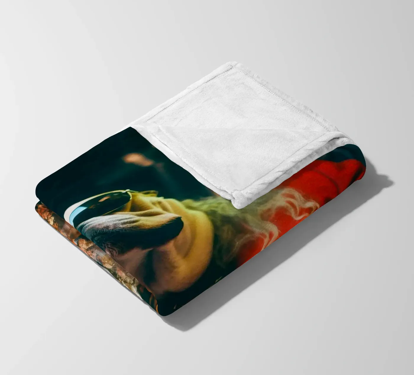 Vinnie plaid polaire de Affiches Chien Originales – Dogland