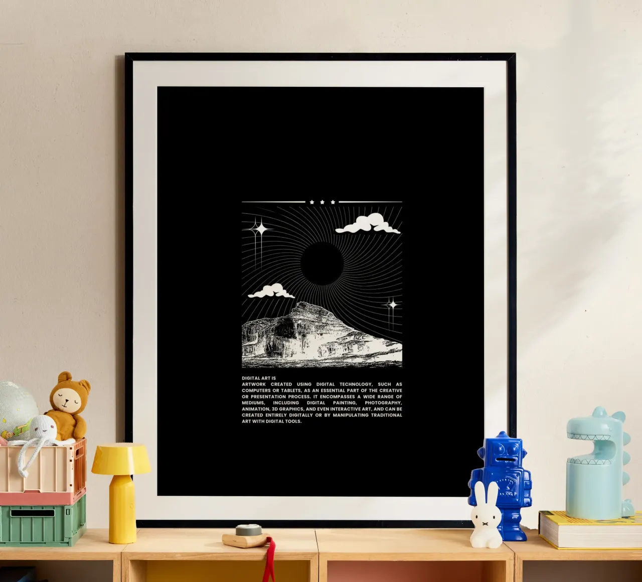 DIGITAL ART poster da BAWA