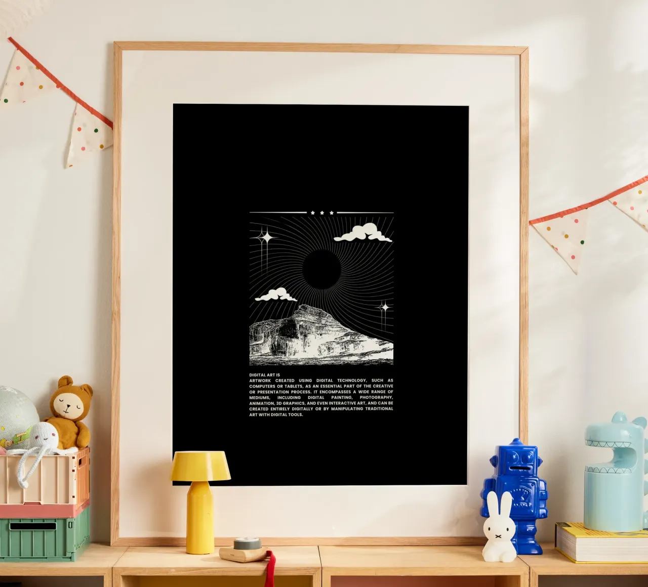 DIGITAL ART poster da BAWA