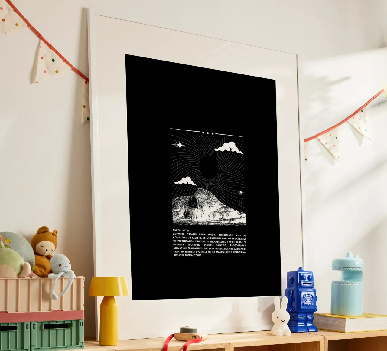 DIGITAL ART poster da BAWA