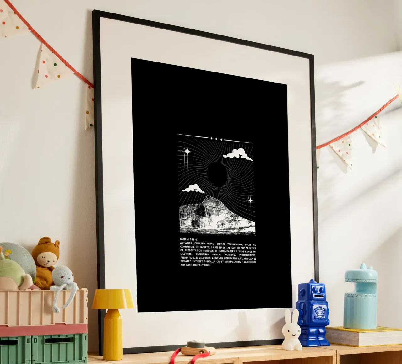 DIGITAL ART poster da BAWA