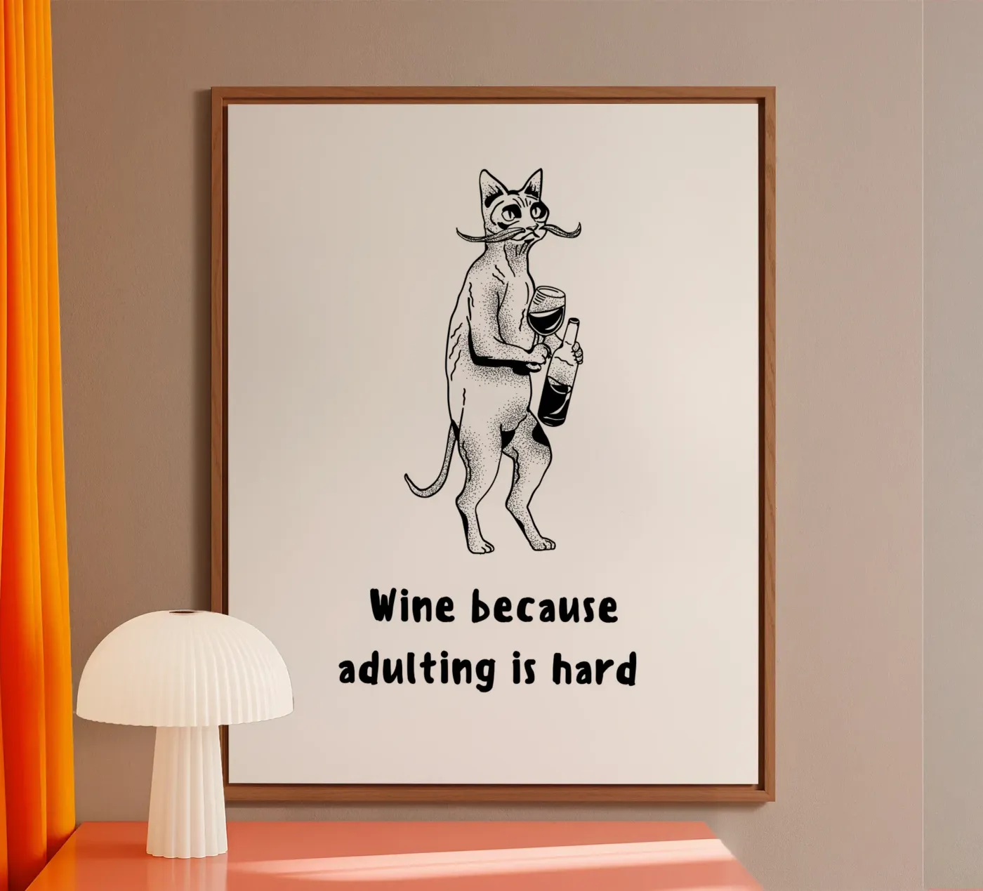 WINE BECAUSE pannello forex da BAWA