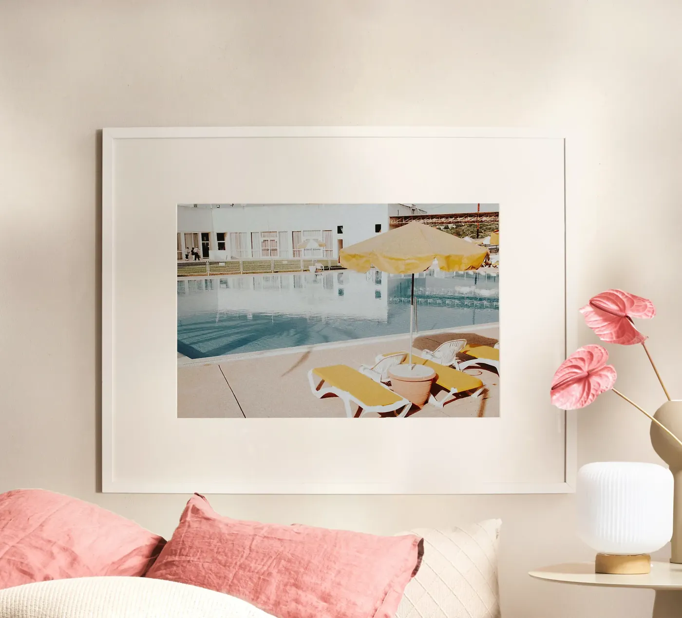 Vintage Summer Poolside poster da Paige Mills