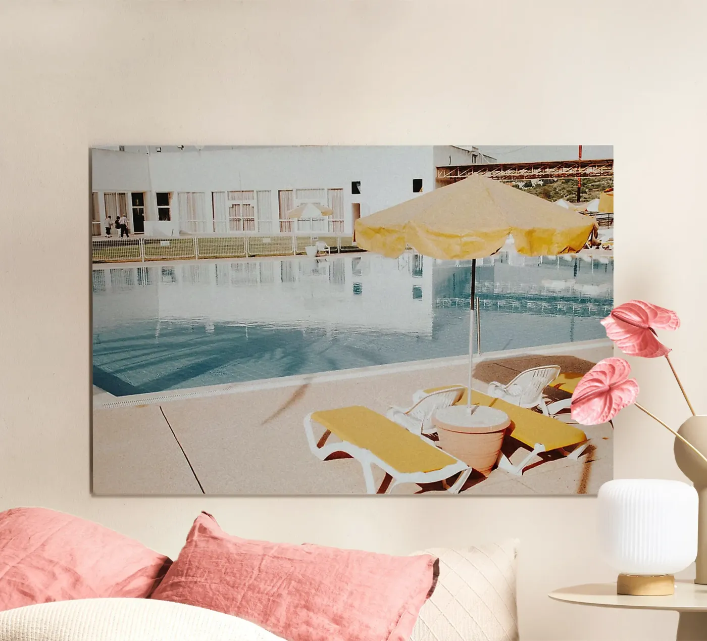 Vintage Summer Poolside poster da Paige Mills