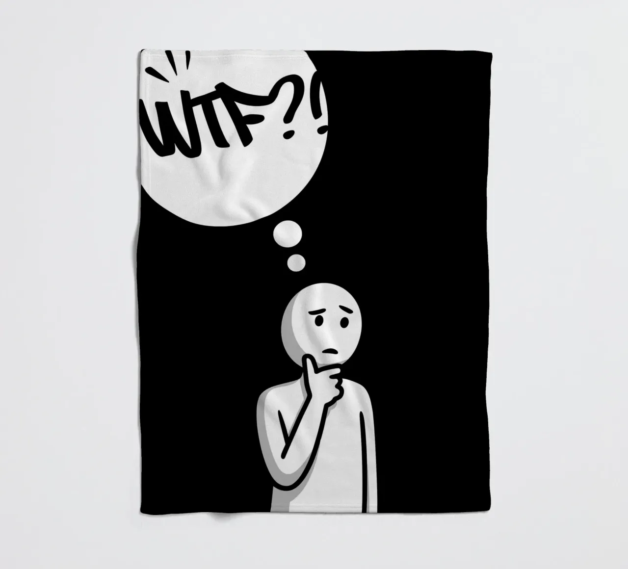 WTF?! coperta in pile da BAWA