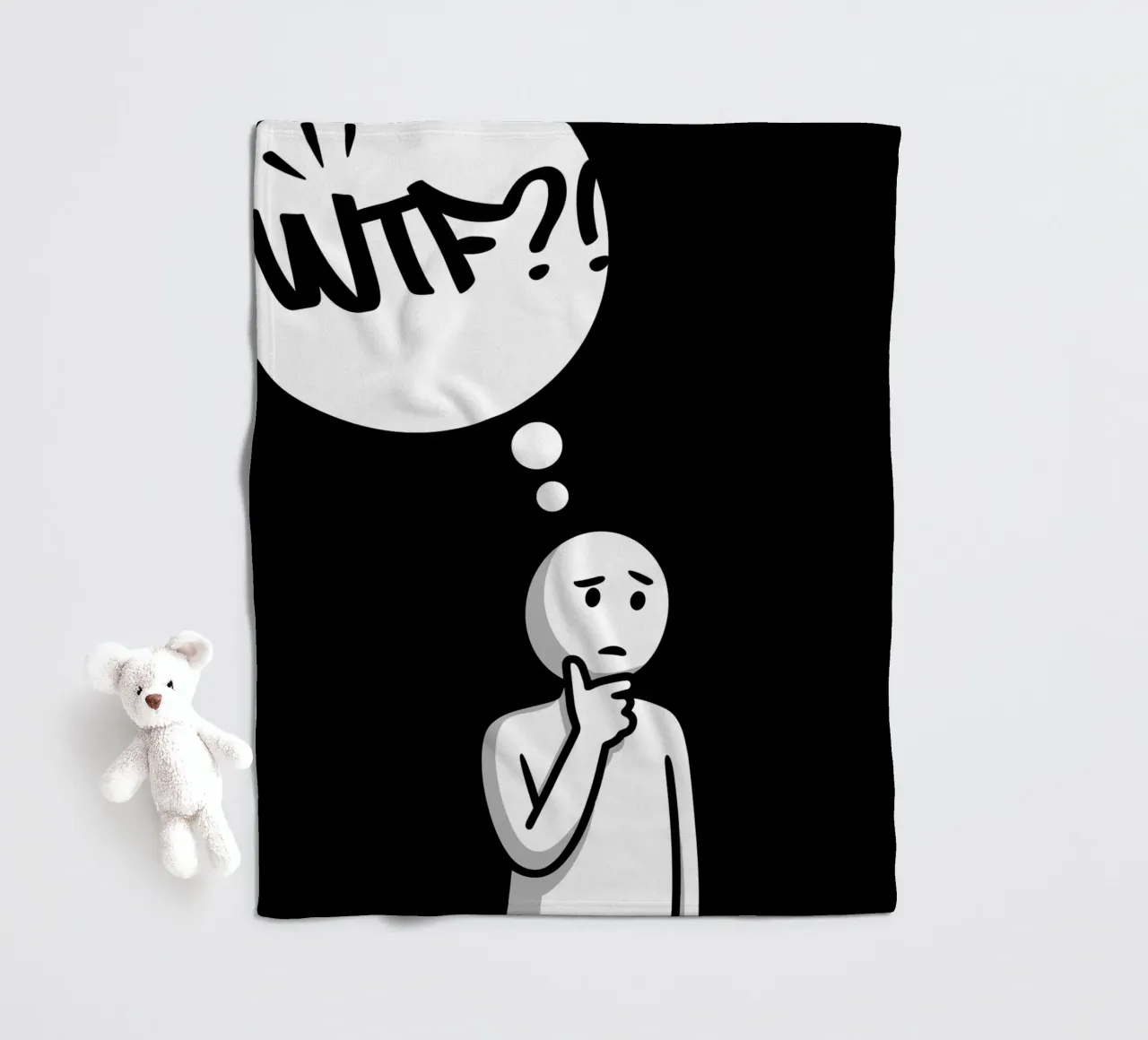 WTF?! coperta in pile da BAWA