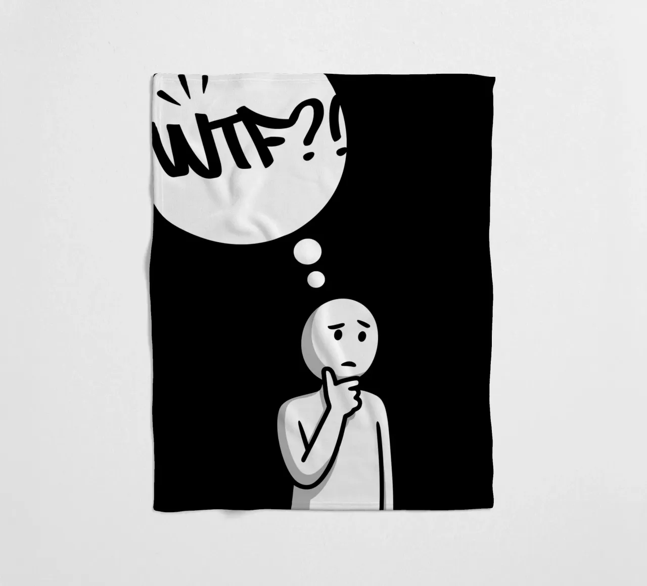 WTF?! coperta in pile da BAWA