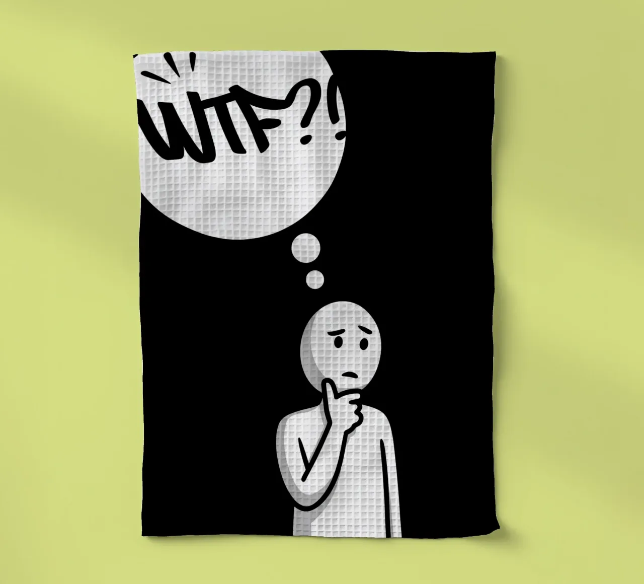 WTF?! canovaccio da cucina da BAWA