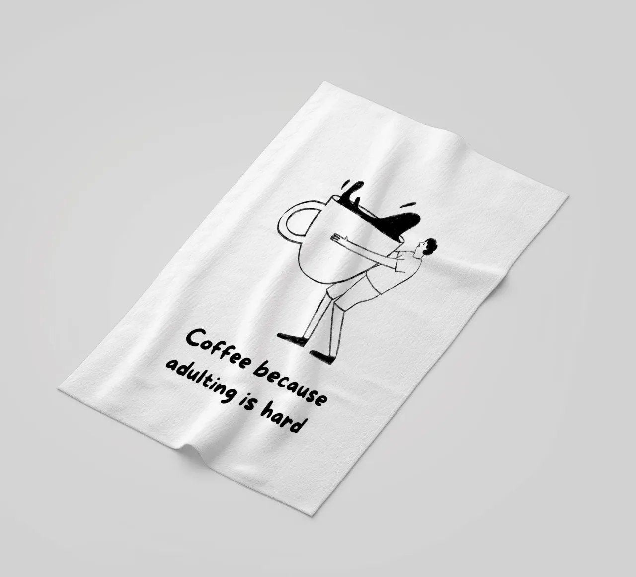 COFFEE BECAUSE telo mare da BAWA