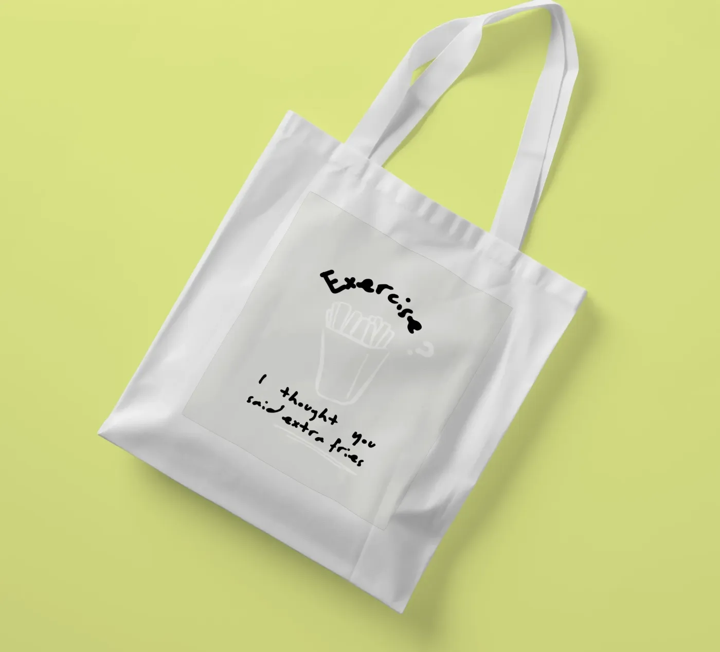 EXERCISE tote bag by BAWA