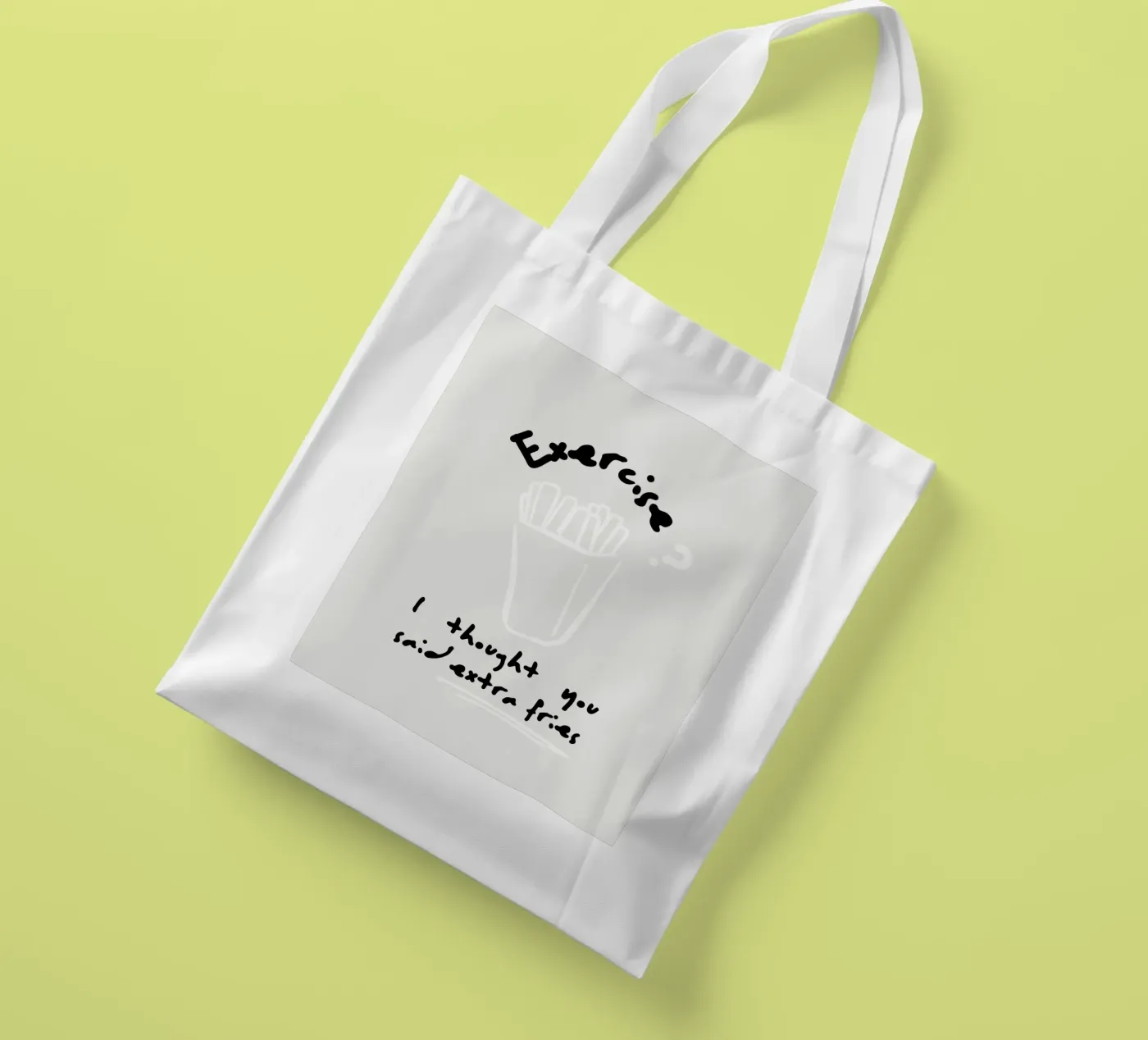 EXERCISE tote bag by BAWA