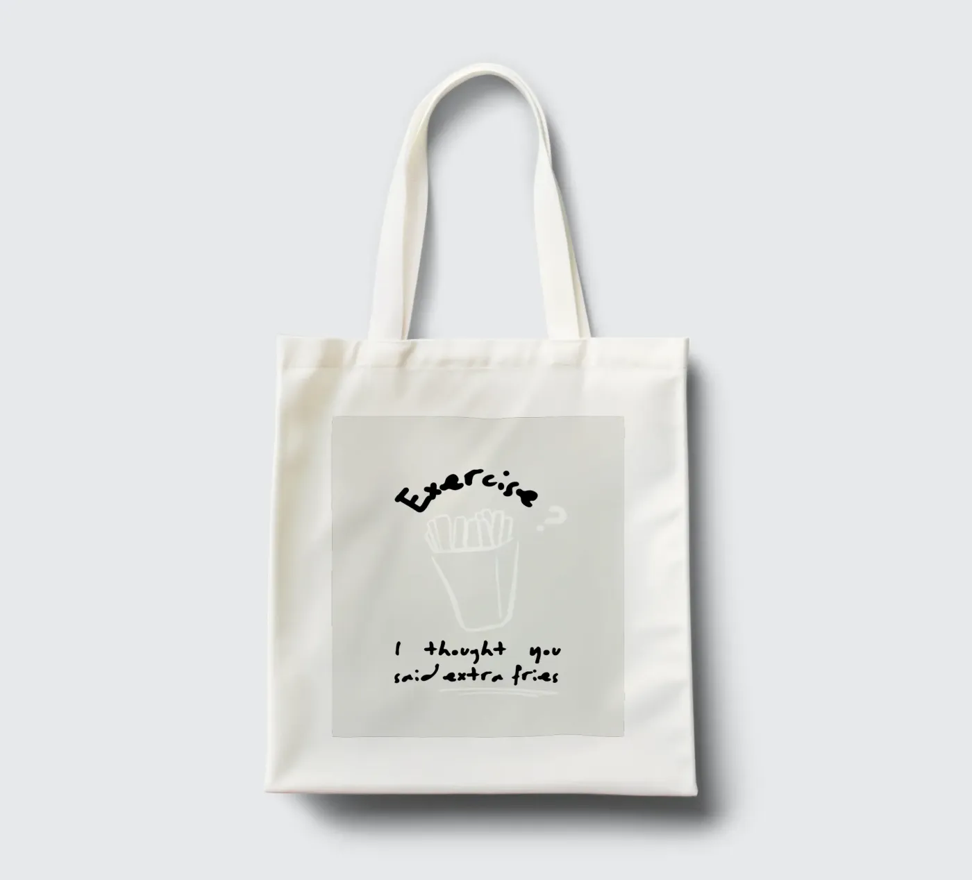 EXERCISE tote bag by BAWA