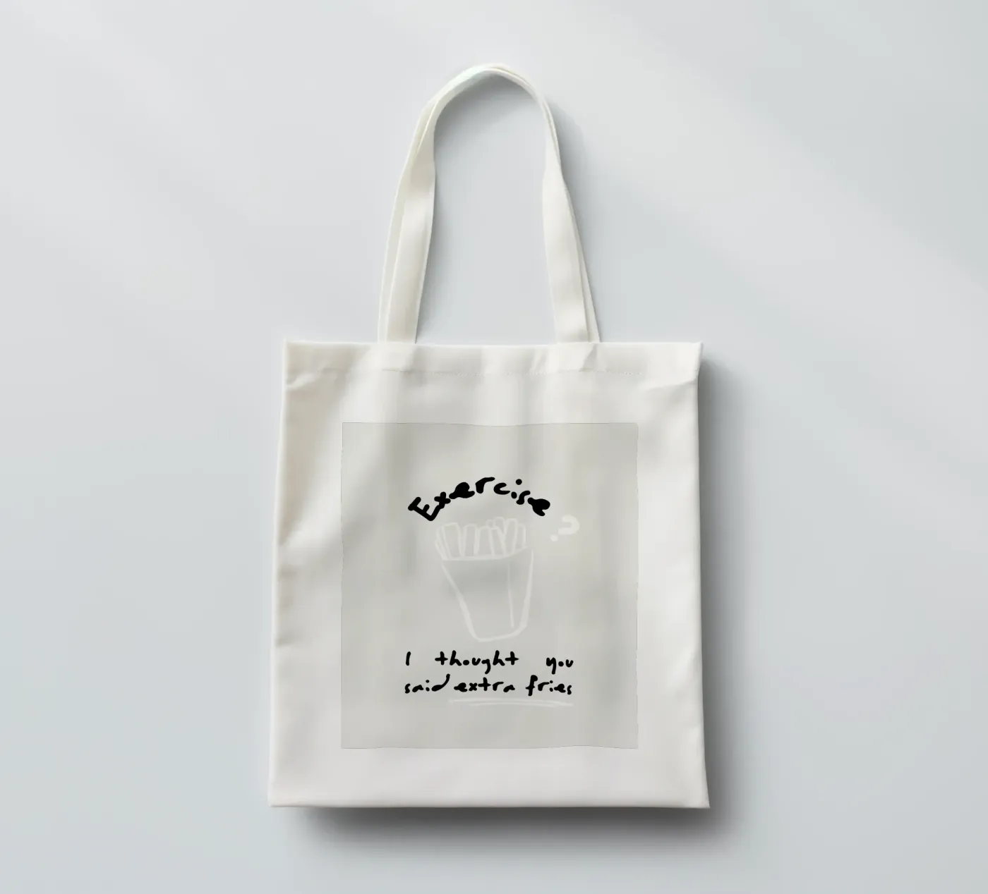 EXERCISE tote bag by BAWA