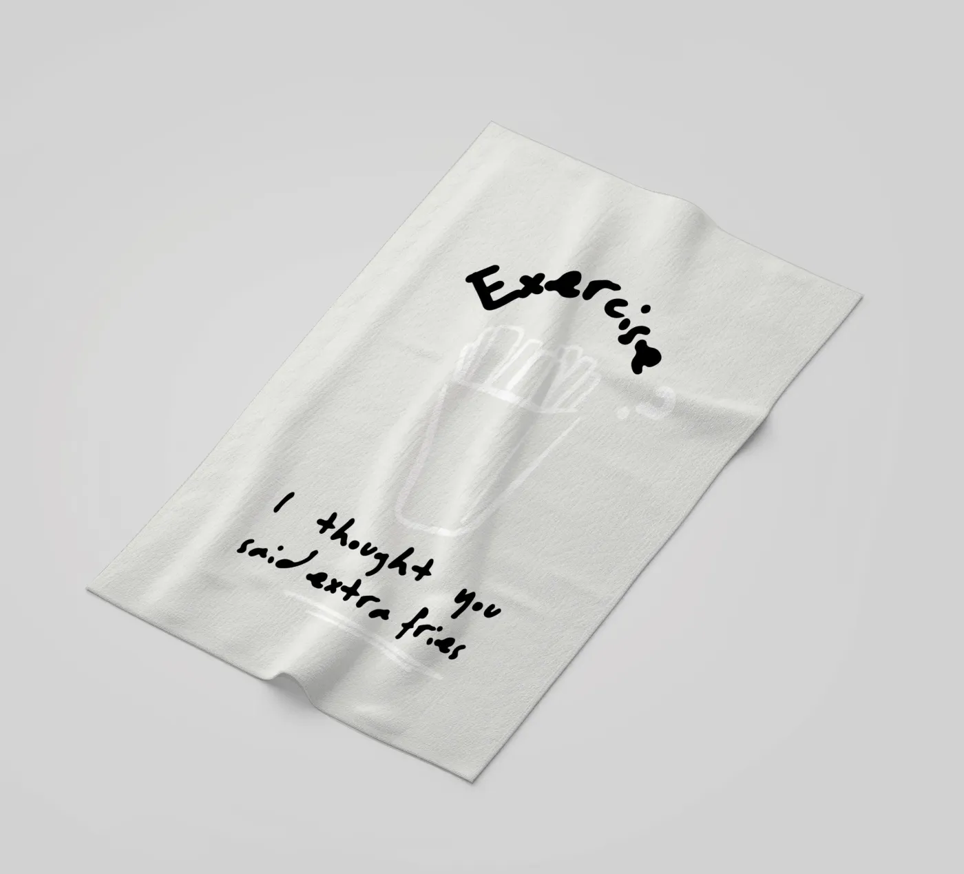 EXERCISE strandhanddoek van BAWA