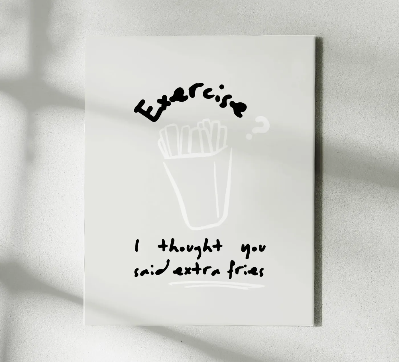 EXERCISE toile de BAWA