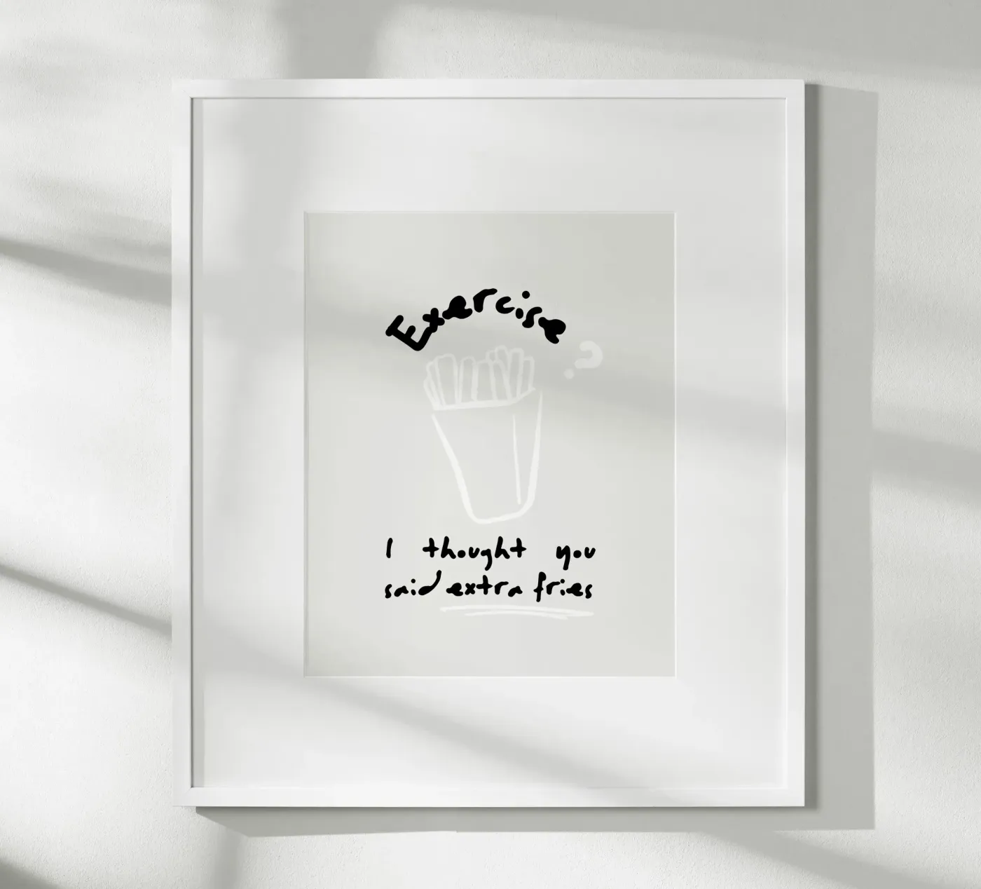 EXERCISE poster de BAWA