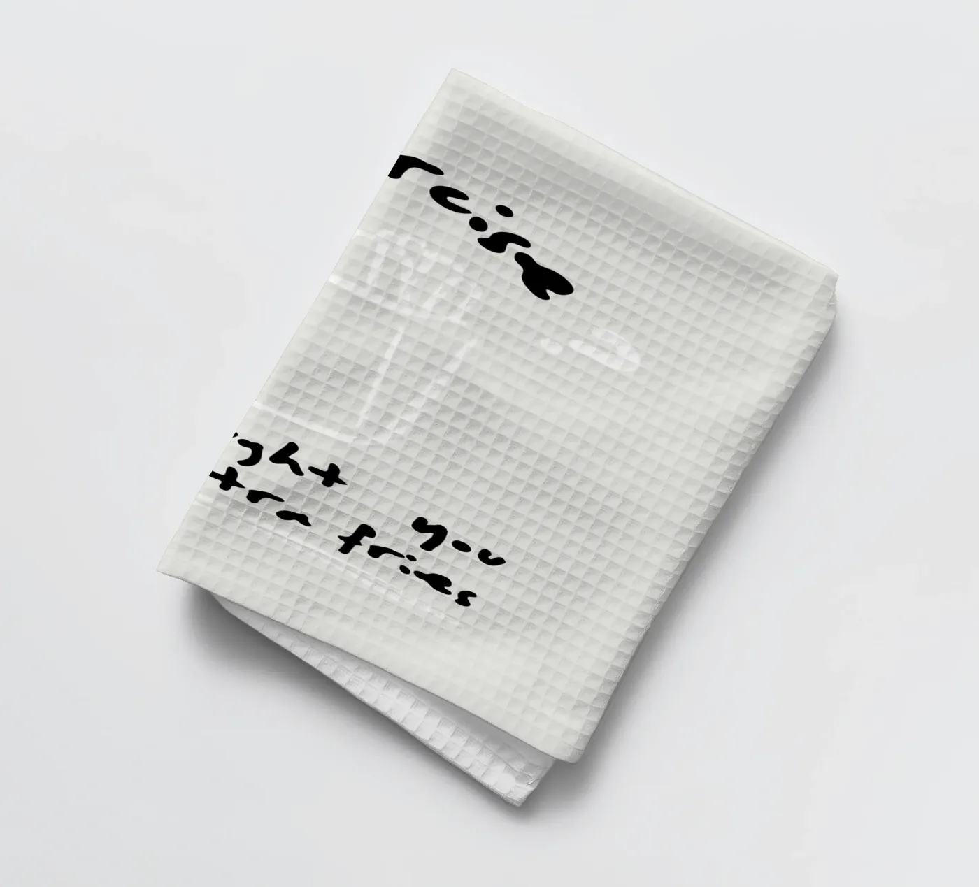 EXERCISE canovaccio da cucina da BAWA